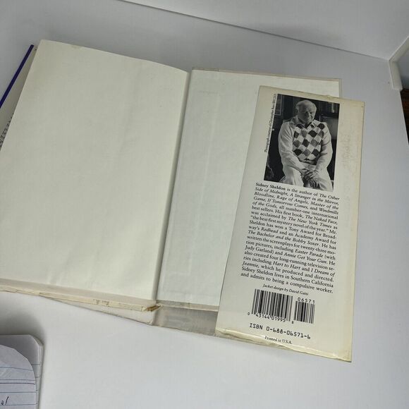 The Sands of Time Hardcover By Sheldon Sidney 1988 First Edition - Picture 8 of 8